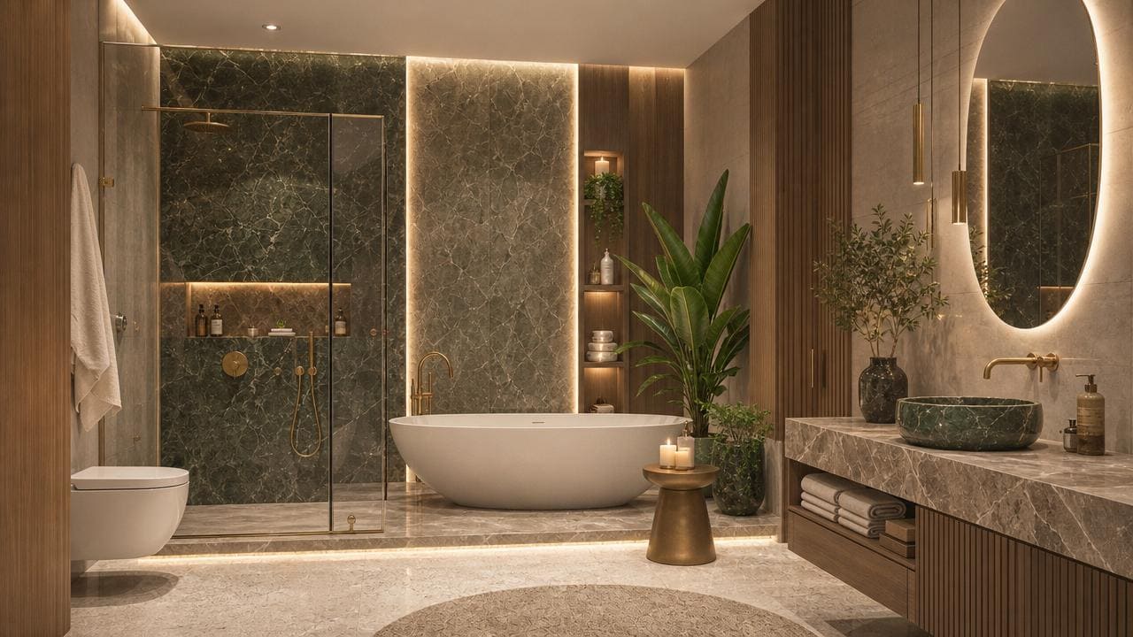 1-комнатная 45 м² — интерьер 3